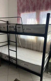 تخت دوطبقه فلزی