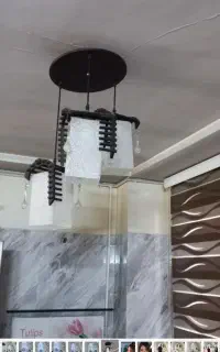 لوستر ۳شاخه