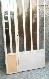 درب دولنگه با چارچوب