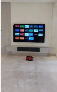 نصب‌تلویزیون‌به‌دیوار‌/سوراخکاری‌دیوار
