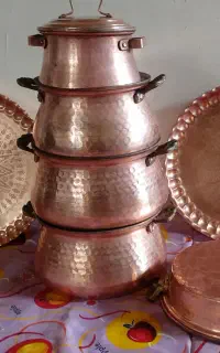 سرویس ظروف مسی