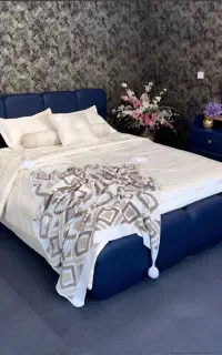مبل ابی سفید جذاب