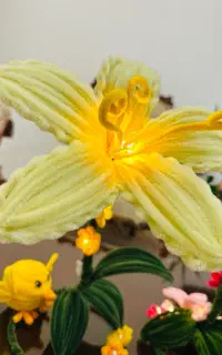 چراغ خواب گلی دست ساز