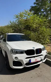 بی ام و x3 مدل ۲۰۱۶ کم کار بدون رنگ