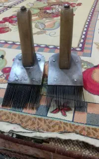 ۲عدد دفتین قالی