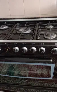 اجاق گاز فر جنس لعابی