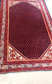 قالیچه دستبافت سفارشی ماهی صد ساله