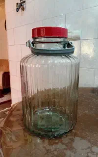 بطری شیشه ای