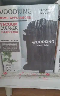 جاروبرقی سطلی woodking آکبند نوی نو