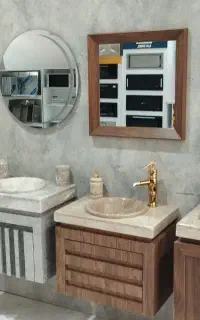 فروش روشویی سنگی سفارشی ضدآب بادوام