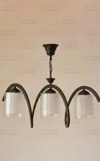 لوستر مشکی آویز حبابی اشپزخانه اتاق خواب