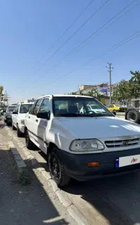 پراید مدل۸۲بی رنگ
