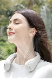پنکه گردنی شارژیled دار