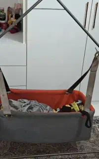 گهوار کودک و کریر هم رابگان میدم اگر خواستین