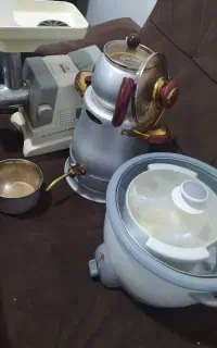قوری و کتری سماوری با قندان