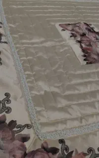 روتختی دو نفره ترک مروارید کاری شده