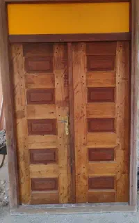 درب چوبی دست ساز