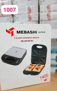 ساندویچ‌ساز ۴ اسلایس مباشی Mebashi