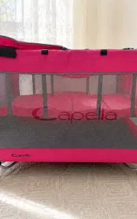 تخت وپارک کاپلاcapellaسالم/همراه محل تعویض پوشک