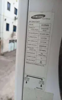 کولر گازی ۲۴۰۰۰ سامسونگ موتور سنگین (کلاس T3)