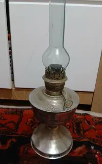 چراغ گرد سوز لمپا قدیمی سالم