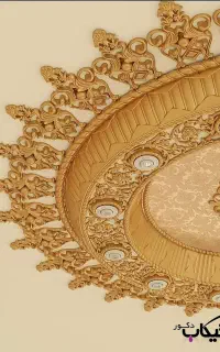 جدیدترین مدل لوستر و جایگزین گچ بری