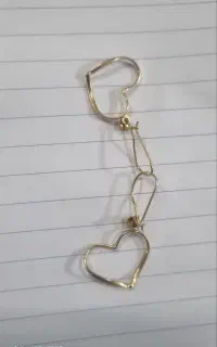 گوشواره طلا نو بدون مزد ساخت