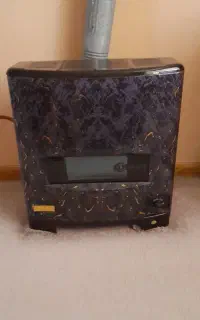 بخاری گازی همراه با دودکش برند مهیاگاز