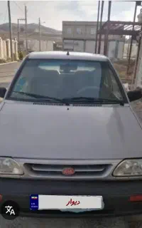 پرایدمدل ۸۶ رنگ نقره ای