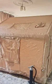چادر مسافرتی بادی