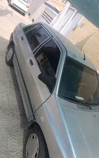 پراید نقره ای دوگانه فابریک عروسک