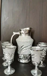 پارچ و لیوان دکوری