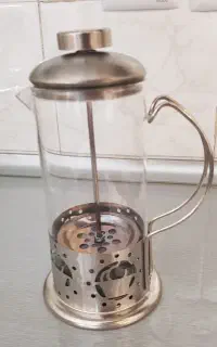 فرنچ پرس شیشه ای/استیل ۳۵۰ میل