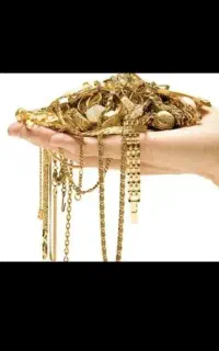 یک گردنبند سرویس طلا گم شده