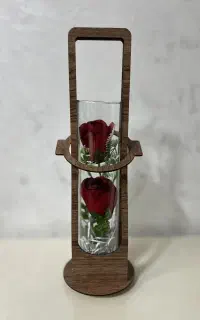 باکس شیشه ای گل