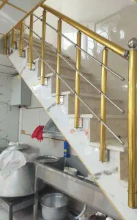 راه پله نرده سی