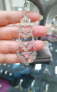 گوشواره های نقره 925