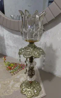 دو عدد شمعدونی