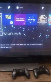 PS4 fat 500  تلویزیون دسته باهم و جداگانه کپی خور