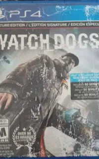 دیسک بازی watch dogsنسخهsignature edition برای ps4