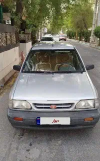 پراید‌ صبا مدل 88بدون رنگ شاسی پلم