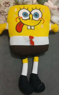 باب اسفنجی جوجه خرگوش پلنگ صورتی