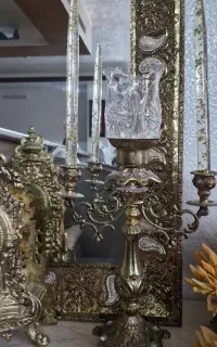 آینه شمعدان