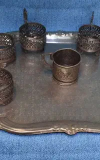 انگاره ورشو و سینی تمام برنز