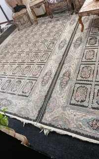 دو عدد فرش نه متری طوسی