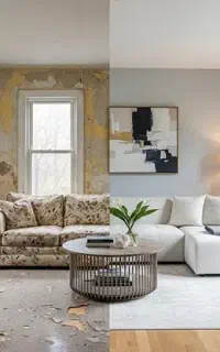 احیای رنگ و ترمیم دیوار