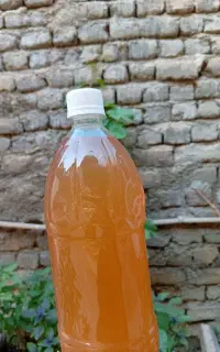 سرکه سیب و عرق بیدمشک