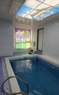 ویلای دربستی کامل استخردارآب گرم