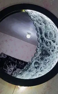 تابلو ماه آینه دار