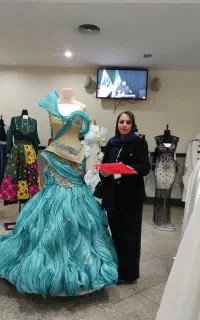 آموزش لباس‌های شب وعروس عظیم وند